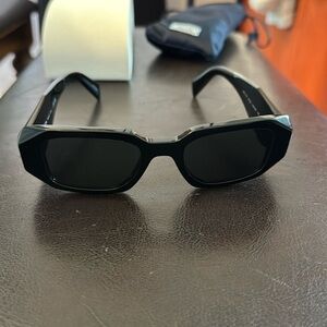 Prada Runway 49 mm Sunglasses - Black (NEW)